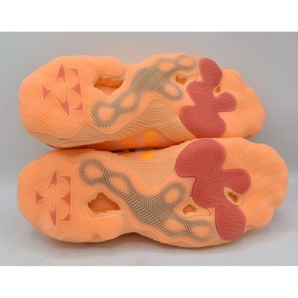 Adidas Mens Size 11 Trae Young 3 Acid Orange Spark Basketball Shoes Sneakers - Picture 9 of 10